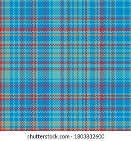 Tartan plaid pattern seamless. Print fabric texture. Check vector background.