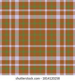 Tartan plaid pattern seamless. Print fabric texture. Check vector background.