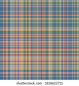 Tartan plaid pattern seamless. Print fabric texture. Check vector background.