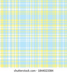 Tartan plaid pattern seamless. Print fabric texture. Check vector background.