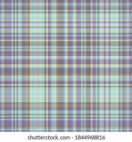 Tartan Gipsmuster nahtlos. Textur drucken. Überprüfen Sie den Vektorhintergrund.
