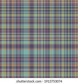 Tartan plaid pattern seamless. Print fabric texture. Check vector background.