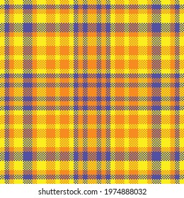 Tartan plaid pattern seamless. Print fabric texture. Check vector background.