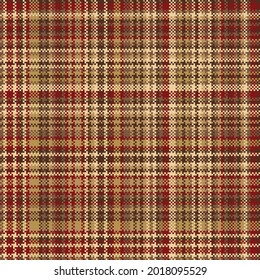 Tartan plaid pattern seamless. Print fabric texture. Check vector background.
