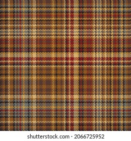 Tartan plaid pattern seamless. Print fabric texture. Check vector background.