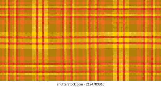 Tartan Gipsmuster nahtlos. Textur drucken. Überprüfen Sie den Vektorhintergrund.