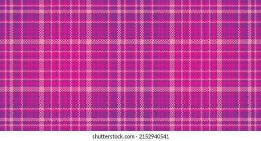 Tartan plaid pattern seamless. Print fabric texture. Check vector background.
