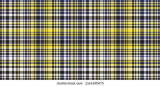 Tartan plaid pattern seamless. Print fabric texture. Check vector background.