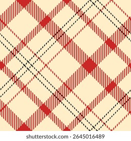 Tartan Jogado Padrão Sem Costura. Escocês Tartan padrão sem costura. para cachecol, vestido, saia, outro moderno primavera outono inverno moda Design têxtil.