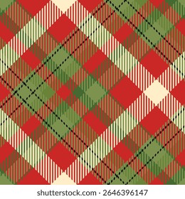 Tartan Jogado Padrão Sem Costura. Scottish Tartan padrão sem emenda. para impressão de camisa, roupas, vestidos, toalhas de mesa, cobertores, cama, papel, colcha, tecido e outros produtos têxteis.