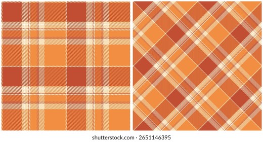 Tartan Jogado Padrão Sem Costura. Tartan escocês padrão sem emenda. Tecido Escocês Tradicional. Camisa Lumberjack Flannel Têxtil. Amostra De Bloco Padrão Incluída.