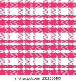 Tartan Plaid Pattern Seamless. Tartan Seamless Pattern. Template for Design Ornament. Seamless Fabric Texture. Vector Illustration