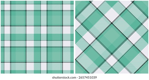 Tartan Jogado Padrão Sem Costura. Padrão Jogado Sem Costura. Modelo para Ornamento de Design. Textura de malha perfeita. Ilustração de vetor