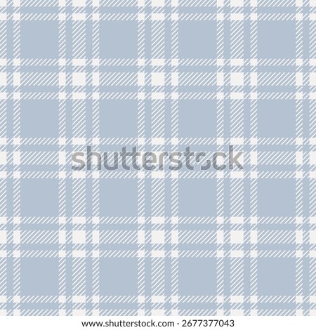 Tartan Plaid Pattern Seamless. Traditional Scottish Checkered Background. Blue classic pastel colors Fashion Textile Design