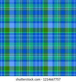 Tartan, plaid pattern seamless vector illustration. Checkered texture for clothing fabric prints, web design, home textile.
