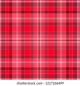 Tartan, plaid pattern seamless vector illustration. Checkered texture for clothing fabric prints, web design, home textile.