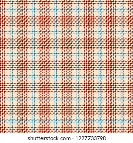 Tartan, plaid pattern seamless vector illustration. Checkered texture for clothing fabric prints, web design, home textile.