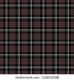 Tartan, plaid pattern seamless vector illustration. Checkered texture for clothing fabric prints, web design, home textile.