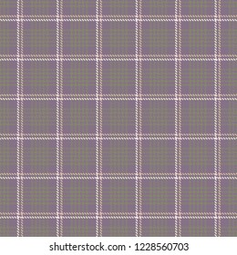 Tartan, plaid pattern seamless vector illustration. Checkered texture for clothing fabric prints, web design, home textile.