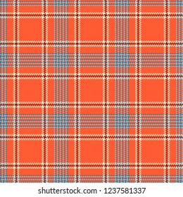 Tartan, plaid pattern seamless vector illustration. Checkered texture for clothing fabric prints, web design, home textile.