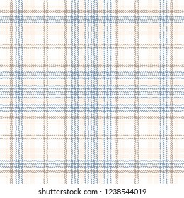 Tartan, plaid pattern seamless vector illustration. Checkered texture for clothing fabric prints, web design, home textile.