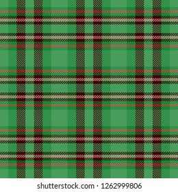 Tartan, plaid pattern seamless vector illustration. Checkered texture for clothing fabric prints, web design, home textile.