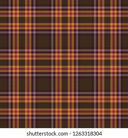 Tartan, plaid pattern seamless vector illustration. Checkered texture for clothing fabric prints, web design, home textile.