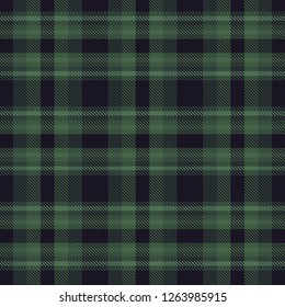 Tartan, plaid pattern seamless vector illustration. Checkered texture for clothing fabric prints, web design, home textile.