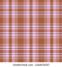 Tartan, plaid pattern seamless vector illustration. Checkered texture for clothing fabric prints, web design, home textile.