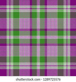 Tartan, plaid pattern seamless vector illustration. Checkered texture for clothing fabric prints, web design, home textile.