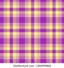 Tartan, plaid pattern seamless vector illustration. Checkered texture for clothing fabric prints, web design, home textile.