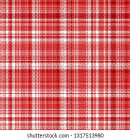 Tartan, plaid pattern seamless vector illustration. Checkered texture for clothing fabric prints, web design, home textile.