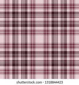 Tartan, plaid pattern seamless vector illustration. Checkered texture for clothing fabric prints, web design, home textile.