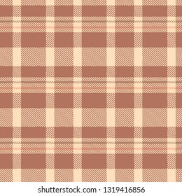Tartan, plaid pattern seamless vector illustration. Checkered texture for clothing fabric prints, web design, home textile.