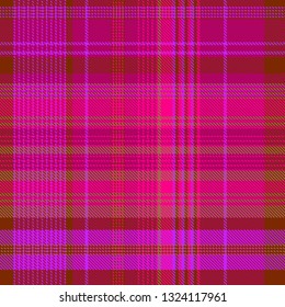 Tartan, plaid pattern seamless vector illustration. Checkered texture for clothing fabric prints, web design, home textile.