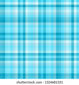Tartan, plaid pattern seamless vector illustration. Checkered texture for clothing fabric prints, web design, home textile.