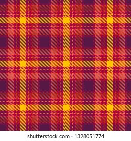 Tartan, plaid pattern seamless vector illustration. Checkered texture for clothing fabric prints, web design, home textile.