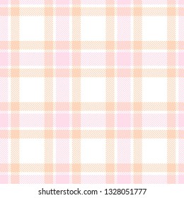 Tartan, plaid pattern seamless vector illustration. Checkered texture for clothing fabric prints, web design, home textile.