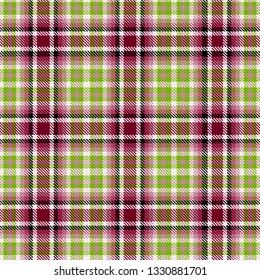 Tartan, plaid pattern seamless vector illustration. Checkered texture for clothing fabric prints, web design, home textile.