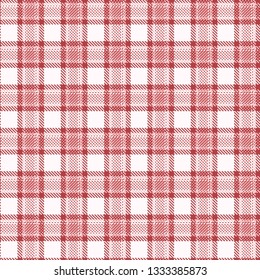 Tartan, plaid pattern seamless vector illustration. Checkered texture for clothing fabric prints, web design, home textile.