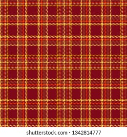 Tartan, plaid pattern seamless vector illustration. Checkered texture for clothing fabric prints, web design, home textile.