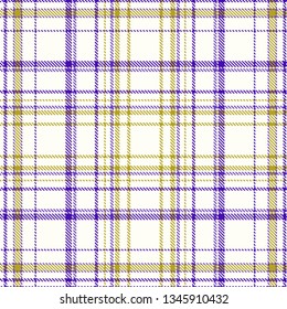Tartan, plaid pattern seamless vector illustration. Checkered texture for clothing fabric prints, web design, home textile.