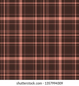 Tartan, plaid pattern seamless vector illustration. Checkered texture for clothing fabric prints, web design, home textile.