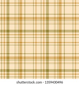 Tartan, plaid pattern seamless vector illustration. Checkered texture for clothing fabric prints, web design, home textile.
