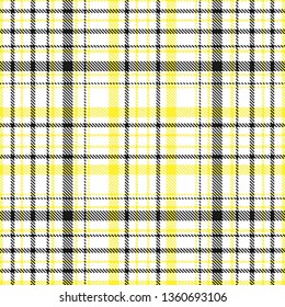 Tartan, plaid pattern seamless vector illustration. Checkered texture for clothing fabric prints, web design, home textile.