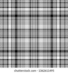 Tartan, plaid pattern seamless vector illustration. Checkered texture for clothing fabric prints, web design, home textile.