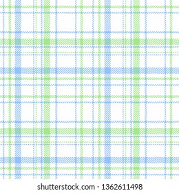 Tartan, plaid pattern seamless vector illustration. Checkered texture for clothing fabric prints, web design, home textile.
