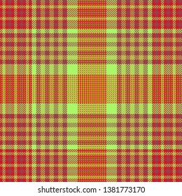 Tartan, plaid pattern seamless vector illustration. Checkered texture for clothing fabric prints, web design, home textile.