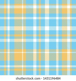 Tartan, plaid pattern seamless vector illustration. Checkered texture for clothing fabric prints, web design, home textile.