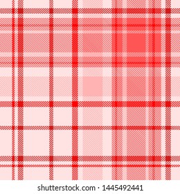 Tartan, plaid pattern seamless vector illustration. Checkered texture for clothing fabric prints, web design, home textile.